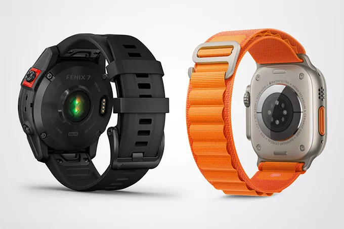 Garmin Fenix 7 hoàn toàn vượt trội về pin so với Apple Watch Ultra