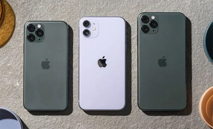 iPhone 11 Pro có trọng lượng thấp nhất trong dòng 11, chỉ 188 gram