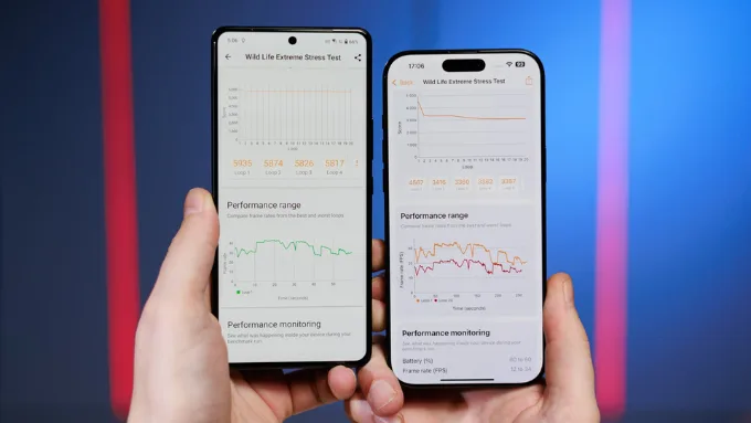 So sánh Asus ROG Phone 9 Pro và iPhone 16 Pro Max về hiệu năng