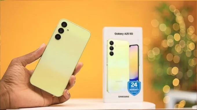Điện thoại Samsung A25 giá 7 triệu chơi game tốt