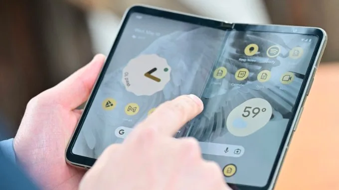 Google Pixel Fold có chất lượng màn hình tốt