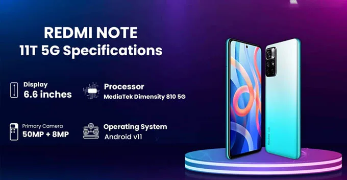 Thông số Redmi Note 11T