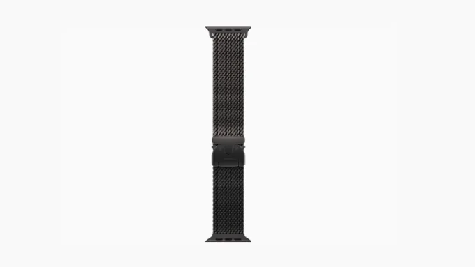 Dây Milan Titan được thiết kế thanh lịch, với lớp lưới titan mỏng nhẹ