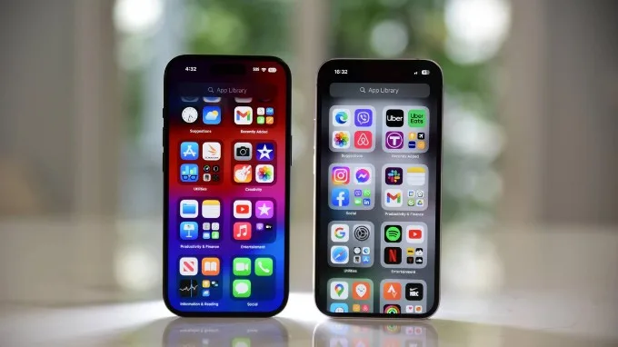 iPhone 15 và iPhone 14 đều sở hữu tấm nền OLED sắc nét