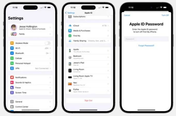 Hướng dẫn cách Reset iPhone 15 cũ bằng tài khoản iCloud