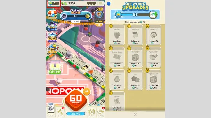 Hiện tại có bao nhiêu cấp độ trong Monopoly Go?