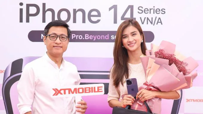 XTmobile là địa chỉ mua iPhone 14 Pro Max được nhiều người nổi tiếng lựa chọn