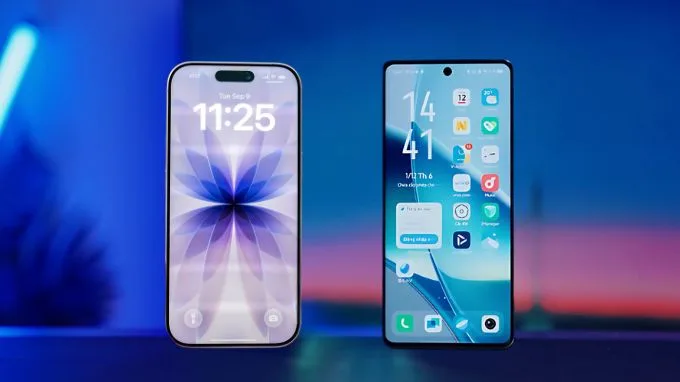 So sánh màn hình iPhone 17 và Vivo X100