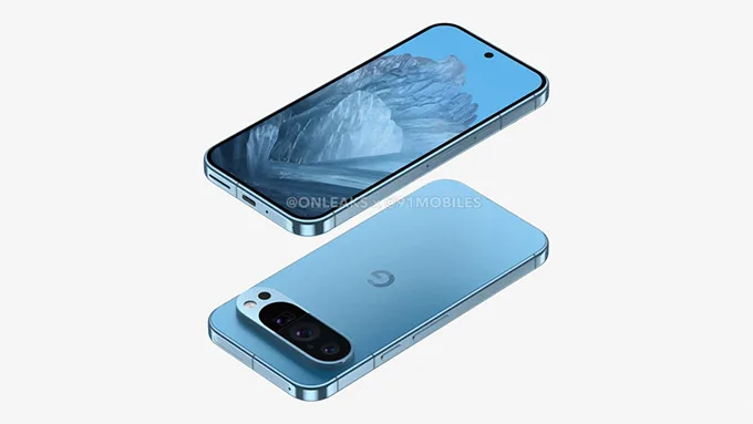 Lộ diện những hình ảnh kết xuất đầu tiên của Google Pixel 9