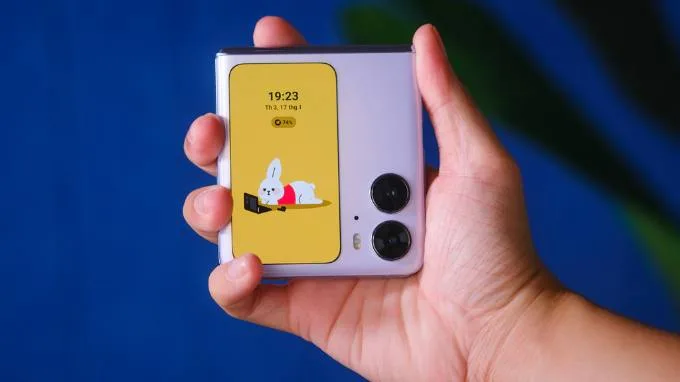 Thiết kế của OPPO Find N2 Flip