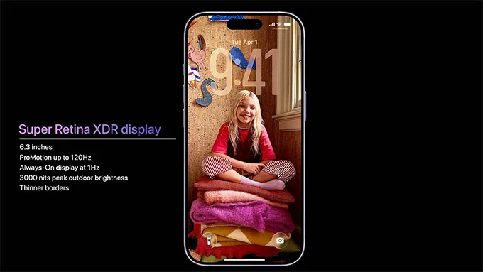 So sánh iPhone Air và iPhone 17: Màn hình