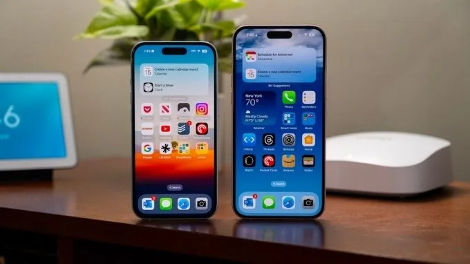 Khả năng lưu trữ trên iPhone 15 và iPhone 15 Plus