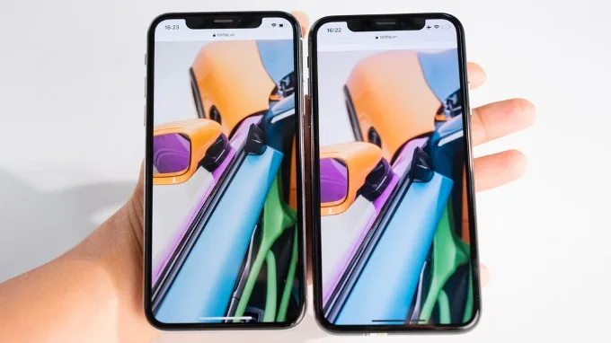 Màn hình GX và màn hình zin iPhone