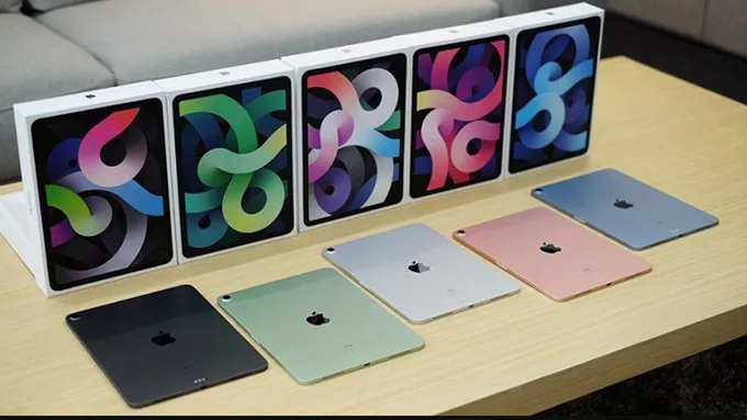 iPad Air 4 có dung lượng pin nhỉnh hơn so với iPad Gen 10