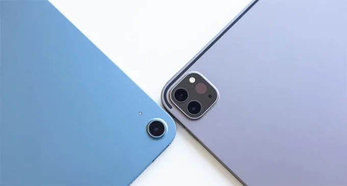Camera iPad Air 5 chỉ được trang bị 1 ống kính mặt sau