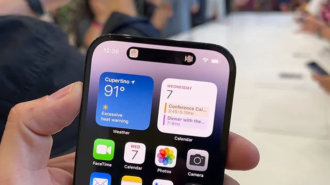 iPhone 14 Pro có Dynamic Island