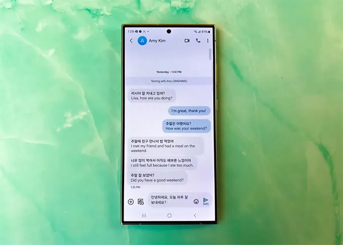 Cách Samsung sử dụng AI: Hướng đến truyền thông và năng suất hơn