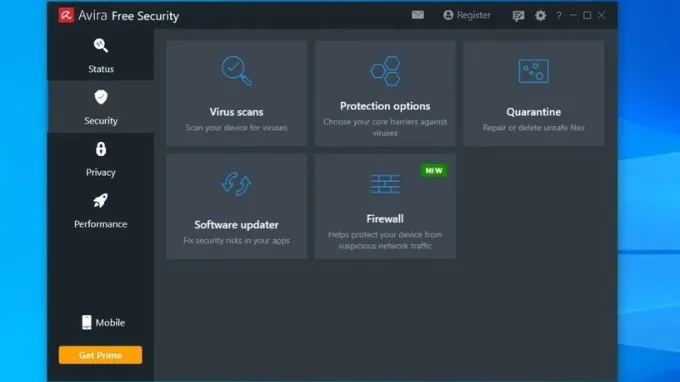 Avira Free AntiVirus
