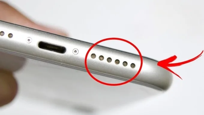Loa iPhone 15 bị rè do bám bụi