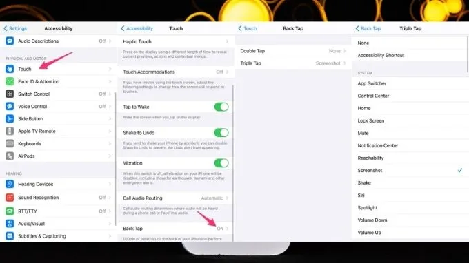 biến mặt lưng iPhone thành một nút bấm