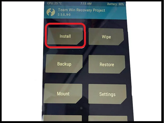 Cách up ROM điện thoại Xiaomi bằng TWRP