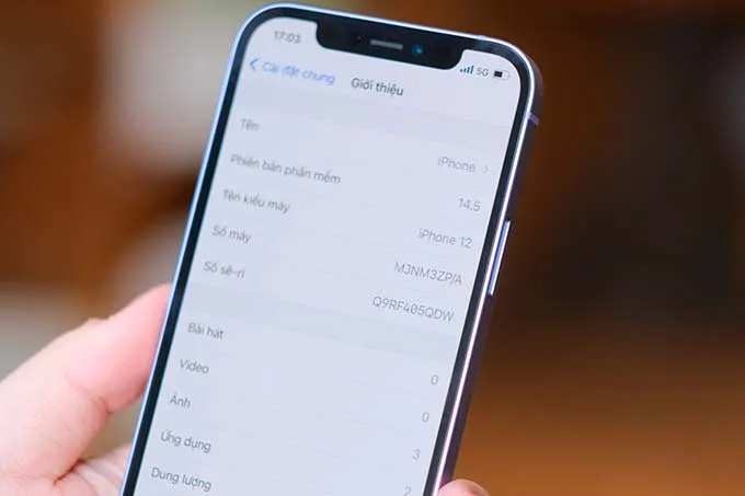 Kiểm tra IMEI, Serial Number trên iPhone