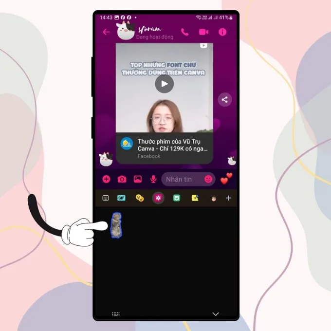 Tạo sticker từ ảnh trên điện thoại Android