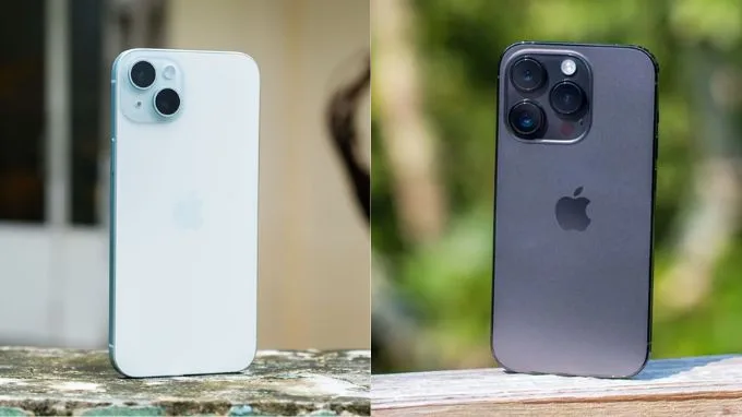 Thiết kế iPhone 15 Plus và iPhone 14 Pro khá tương đồng