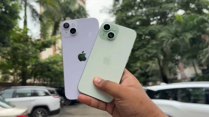iPhone 15 và iPhone 14 Plus có thiết kế gần như giống nhau