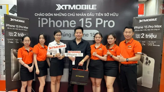 Mua iPhone 15 Pro 512GB và 1TB tại XTmobile