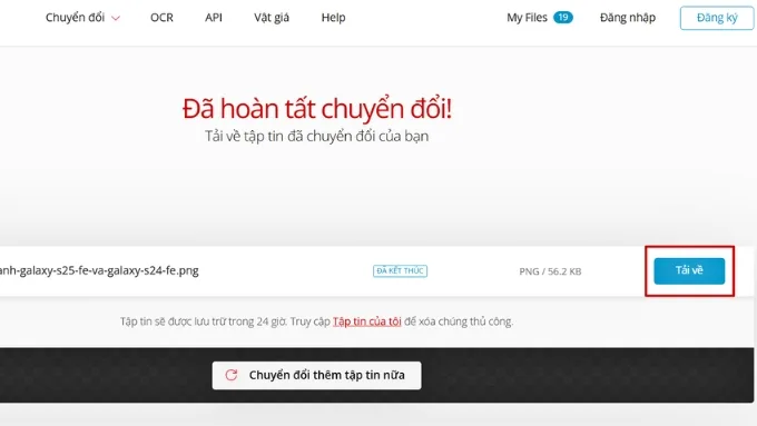 Cách chuyển JFIF thành PNG chuyển đổi