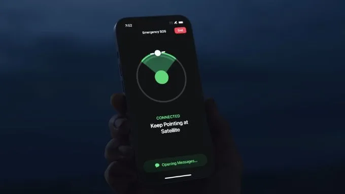 Tính năng kết nối vệ tinh trên Apple Watch Ultra 3