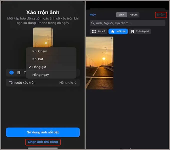 Cách cài đặt hình nền tự thay đổi cho iPhone qua ứng dụng “Cài đặt”