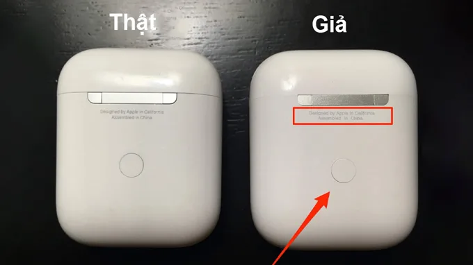 Kiểm tra tai nghe Apple thật - giả