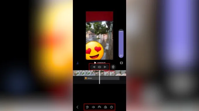 Các công cụ chỉnh sửa video trên Samsung Studio