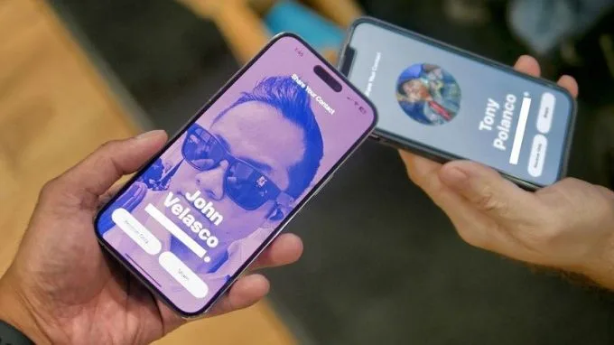Tính năng NameDrop trên iPhone