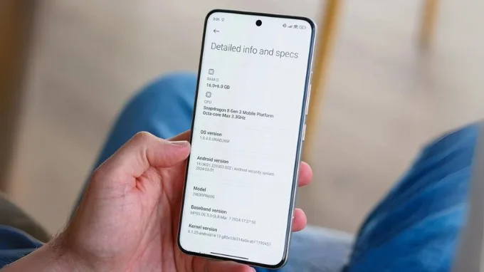Xiaomi 14 Ultra nội địa có dung lượng lưu trữ lên đến 1TB