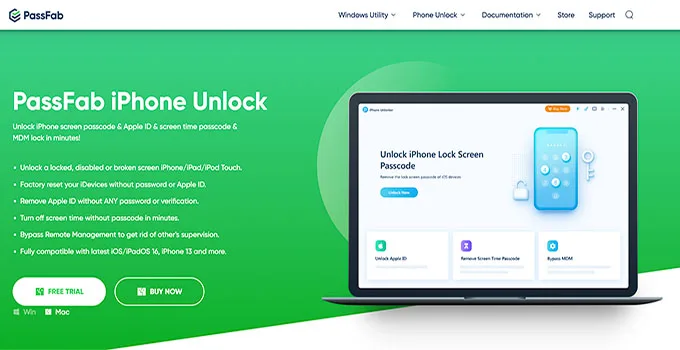 Tải PassFab iPhone Unlock