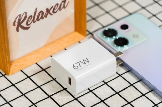 Củ sạc 67W của Redmi Note 13 Pro