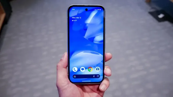 Google Pixel 9a sở hữu màn hình sắc nét