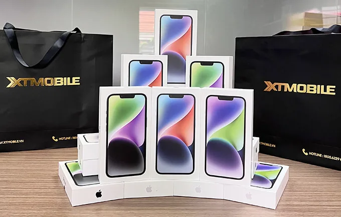 Top 4 điện thoại 128GB đang có mức giá ưu đãi tại XTmobile: iPhone 14