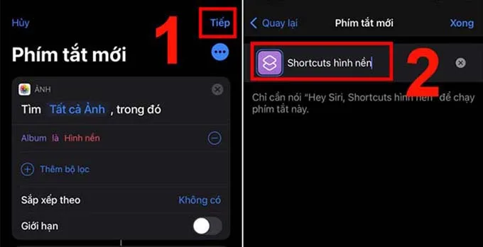 Cách cài đặt hình nền điện thoại iPhone thay đổi liên tục bằng Shortcuts