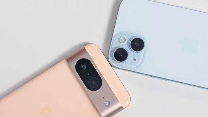 Hệ thống camera trên iPhone 15 và Google Pixel 8