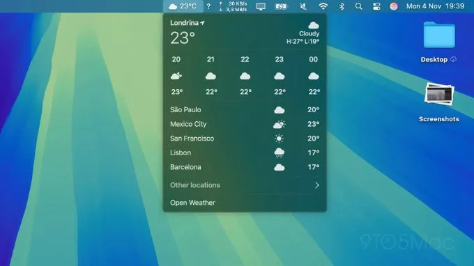 iPadOS 19 tích hợp thanh Menu