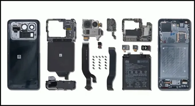 'Mổ bụng' Xiaomi Mi 11 Ultra, khám phá nội thất bên trong có gì