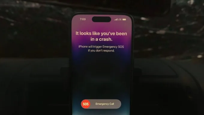 Tính năng phát hiện tai nạn trên iPhone 14 Pro