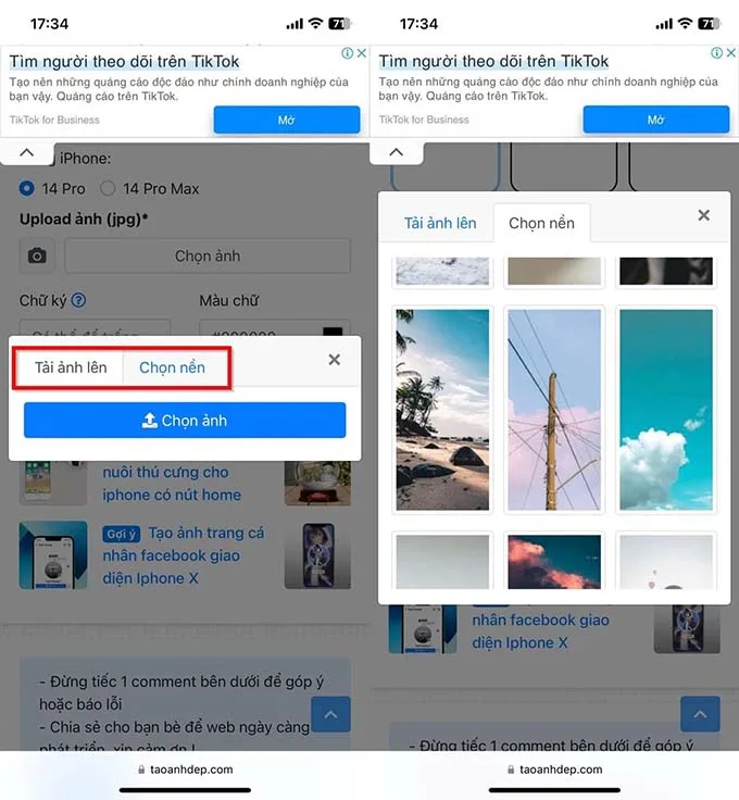 Cách tạo hình nền trang trí Dynamic Island trên iPhone 14 Pro