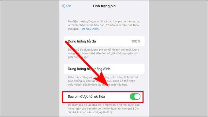 Apple hướng dẫn cách sạc pin đúng cách bước 2