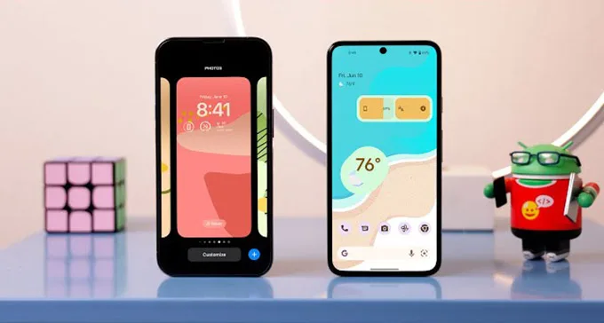 So sánh hệ điều hành iPhone 15 Pro và Galaxy S23
