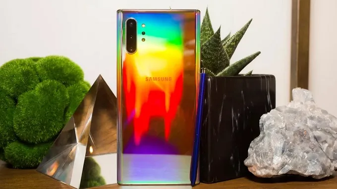 Thiết kế màu độc đáo của Galaxy Note 10 Plus